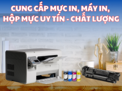 Cung Cấp Mực In, Máy In, Hộp Mực Uy Tín - Chất Lượng Tại TP. HCM